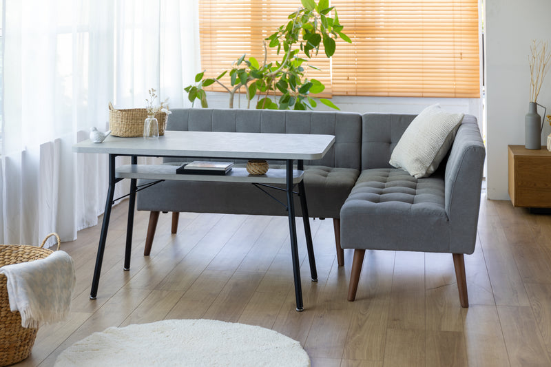 Mild Dining Table Stone Gray