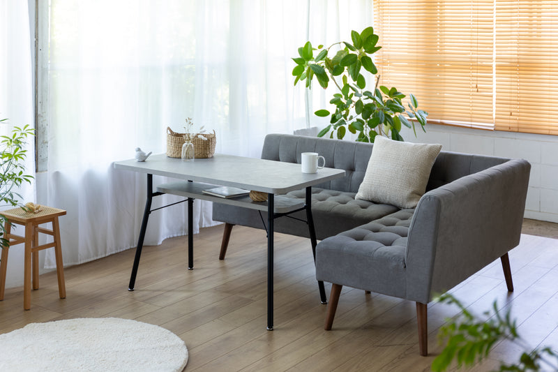 Mild Dining Table Stone Gray