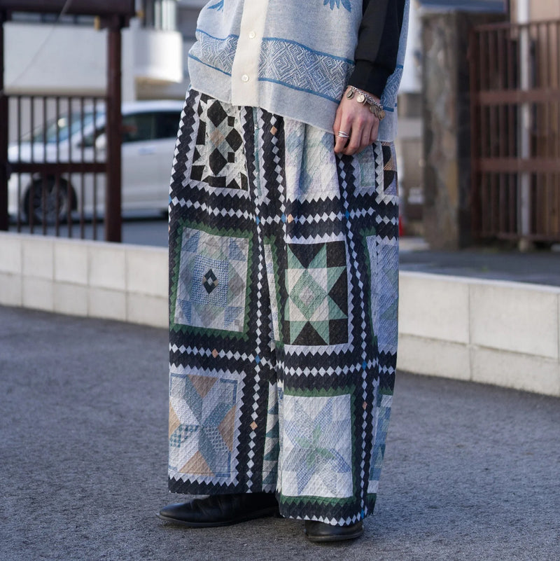 Mosaic Quilt Print Jyunreika Trouser