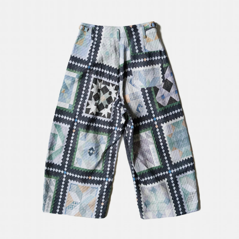 Mosaic Quilt Print Jyunreika Trouser