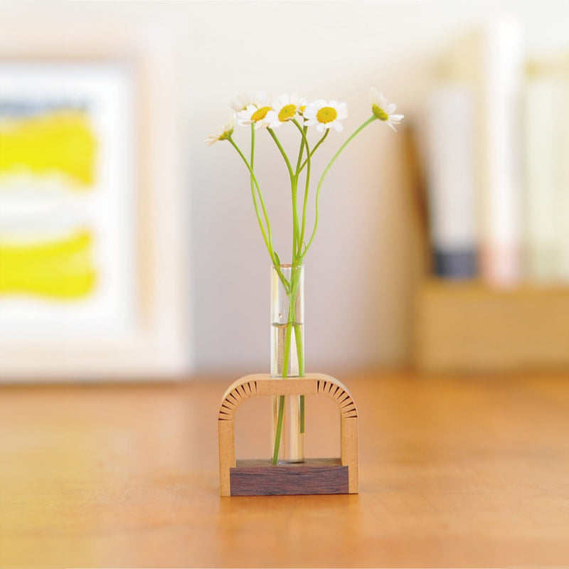 Luna Essential Oil Tube Wood Stand