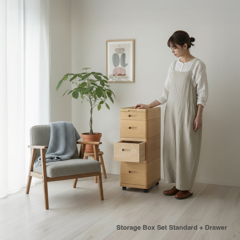 Storage Box Set Drawer