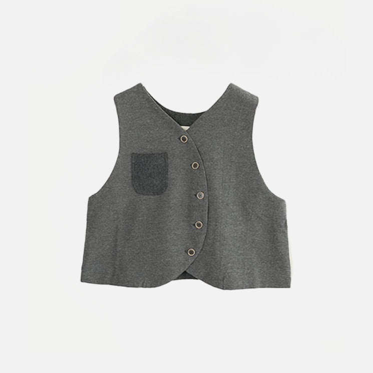 Cotton Wool Kersey 2Way Vest & Pants