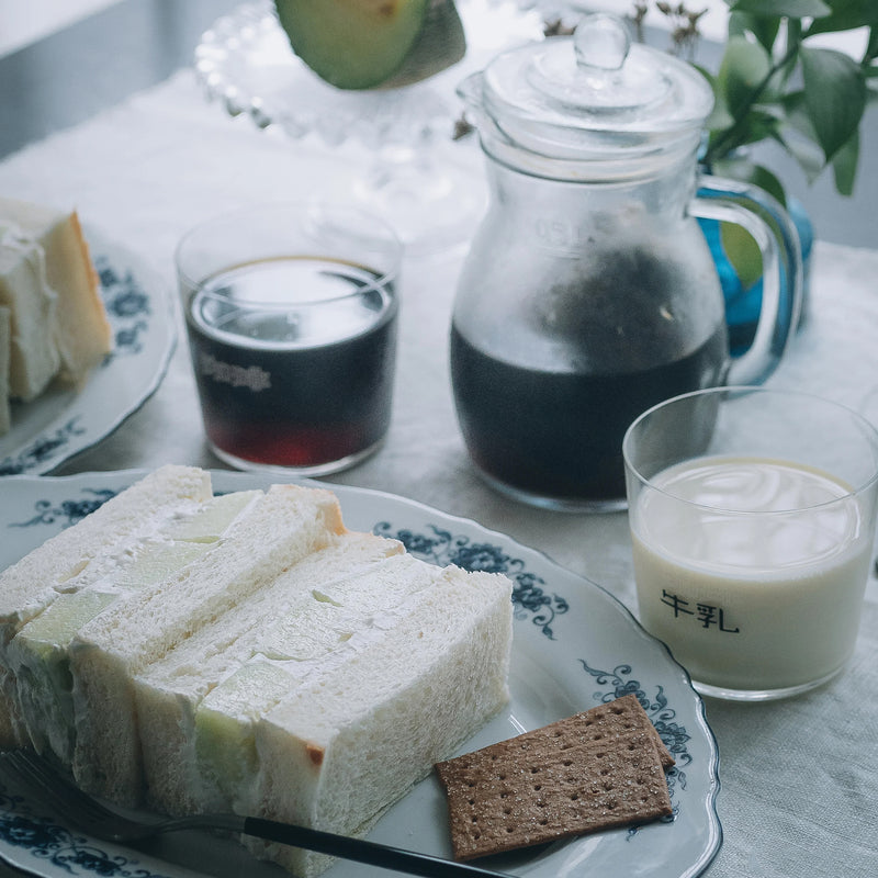 Coffee & Milk Glass