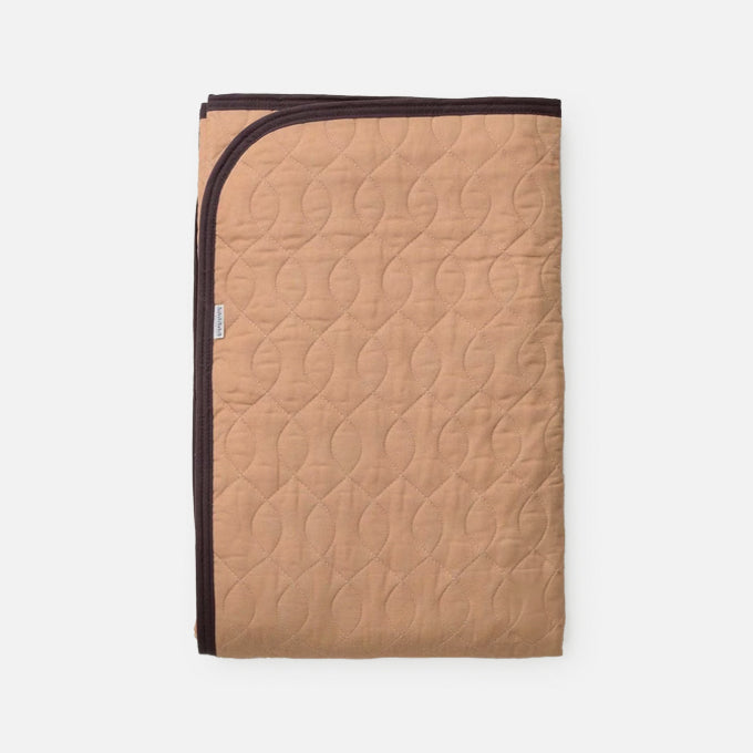 Wazarashi 4 Layer Gauze with Absorbent Cotton Sheet Pad Persimmon Dyed