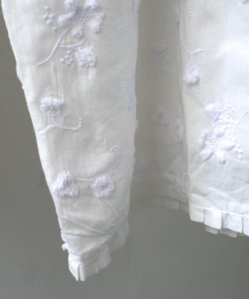 3D Flower Embroidery Voile