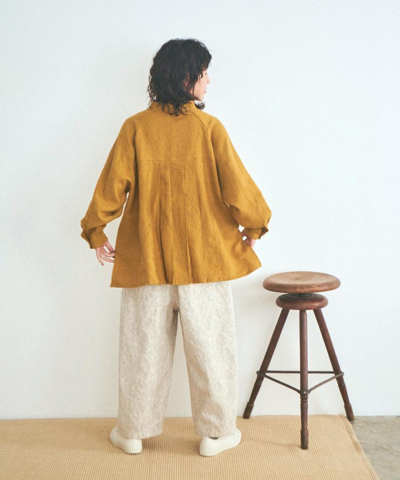 Flower Embroidery Pants