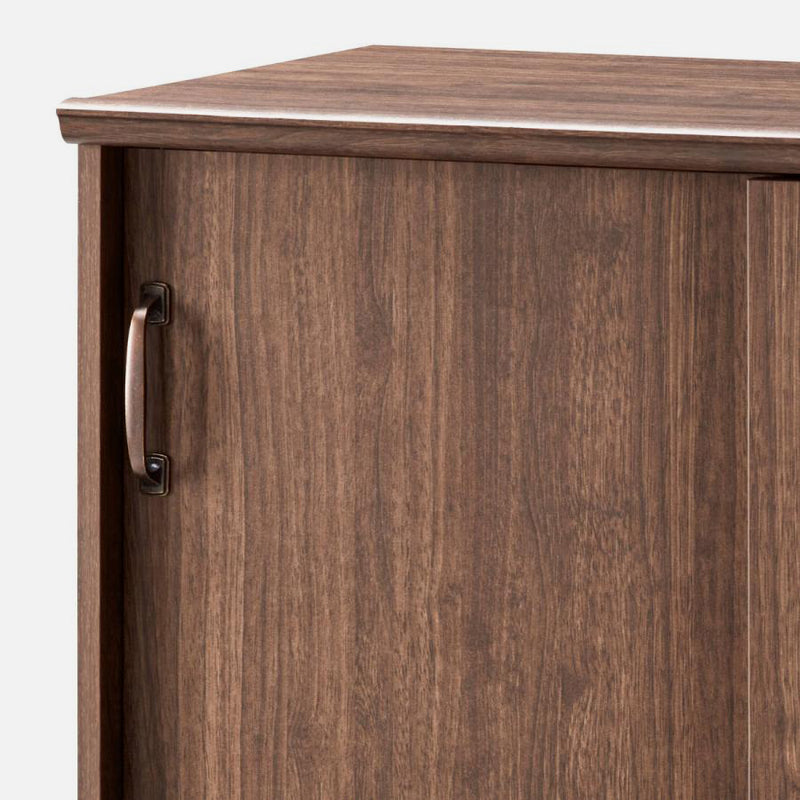 Sliding Door Shoe Cabinet
