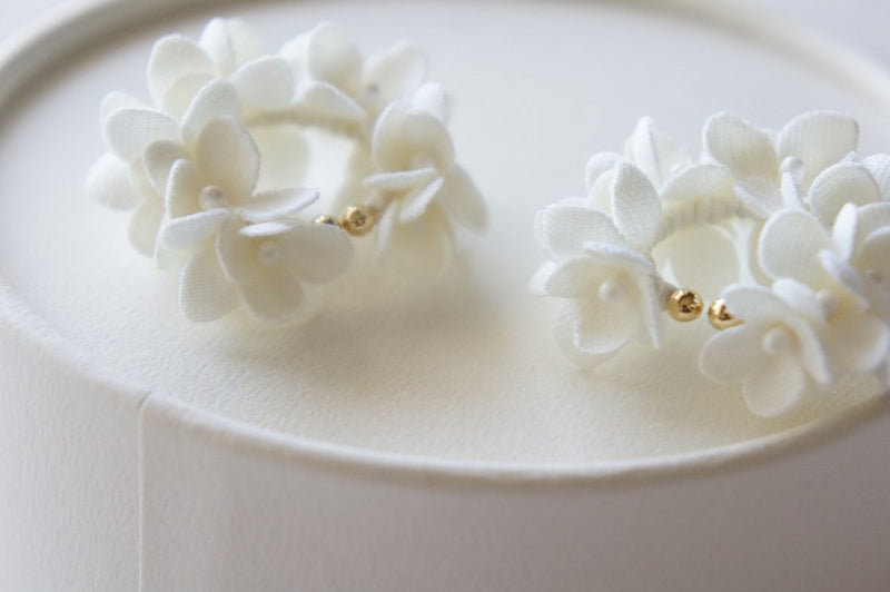 Off White Annabel Hoop Earring