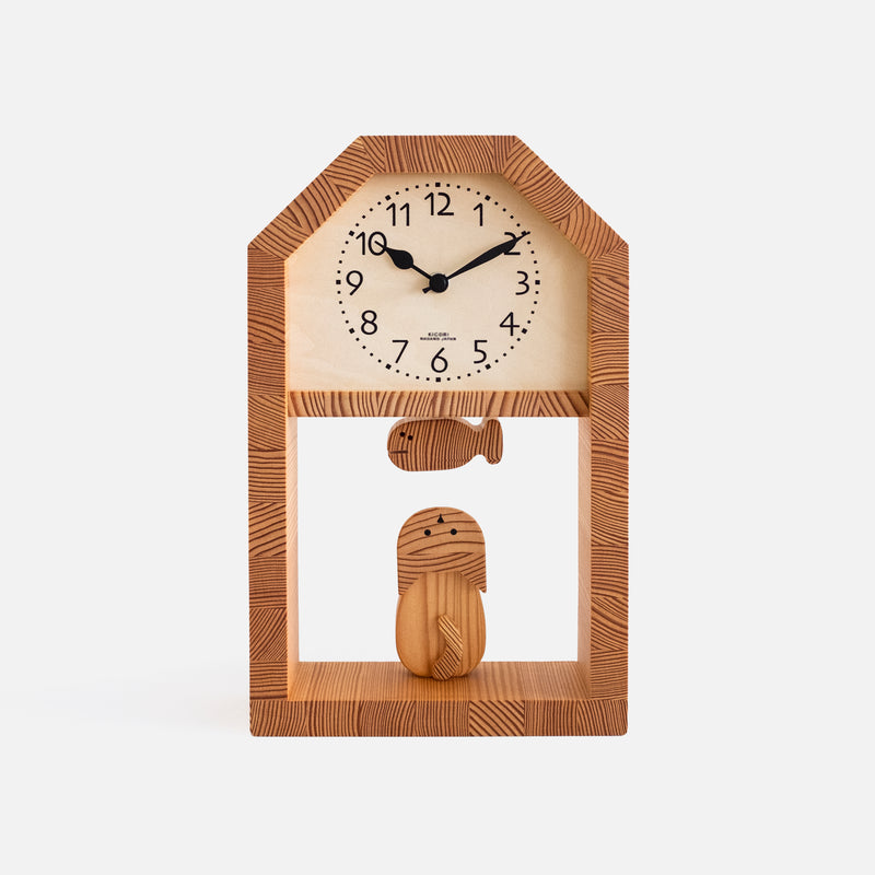 Cat and Fish Clock