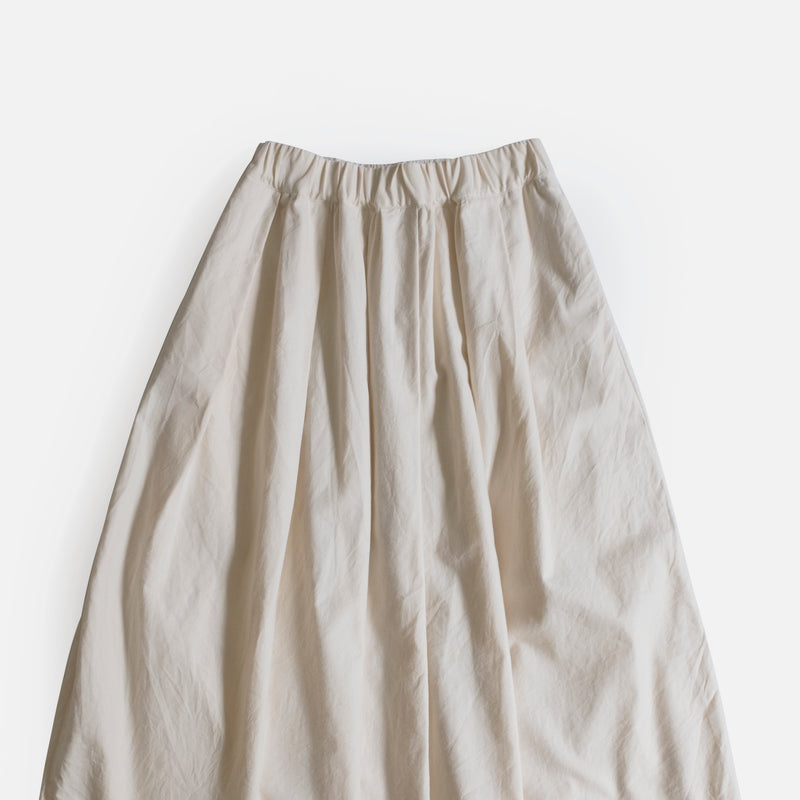 Cotton Wool Surge Tuck Skirt