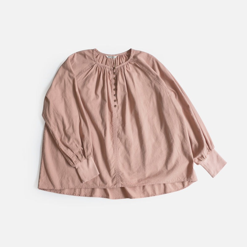 Natural Peach Washer Viera Blouse