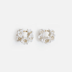 Off White Annabel Hoop Earring