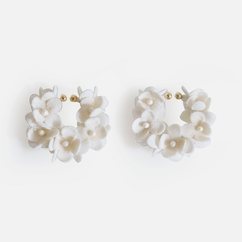 Off White Annabel Hoop Earring