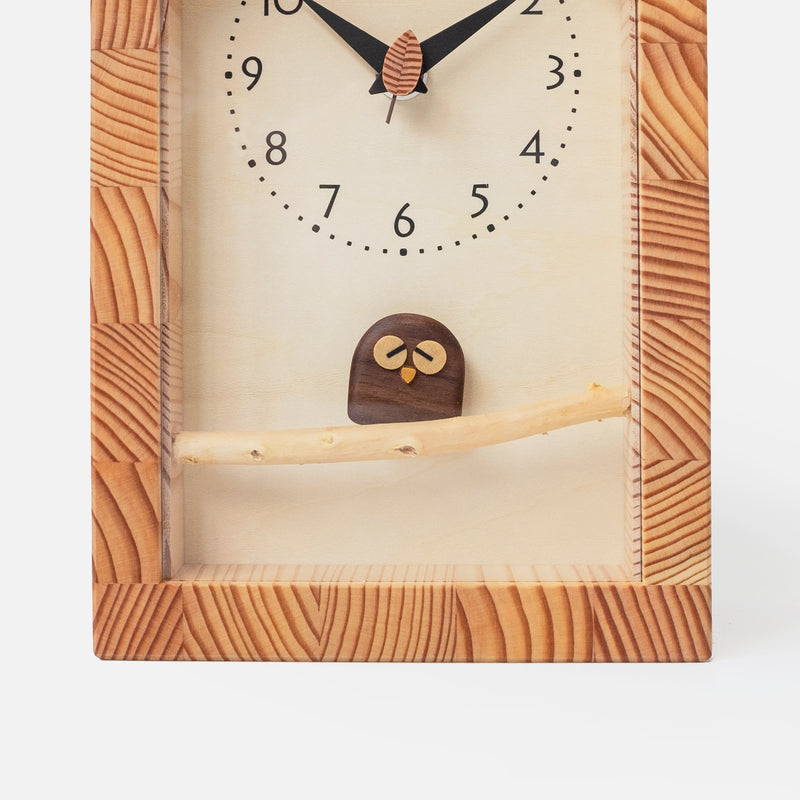 COME IN' 工藝 | Owl Clock – COME IN' LIVING LIMITED