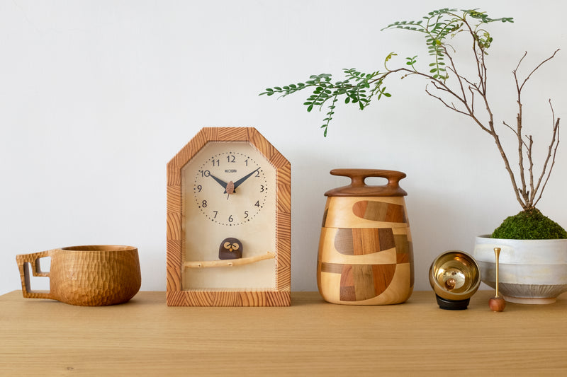 COME IN' 工藝 | Owl Clock – COME IN' LIVING LIMITED