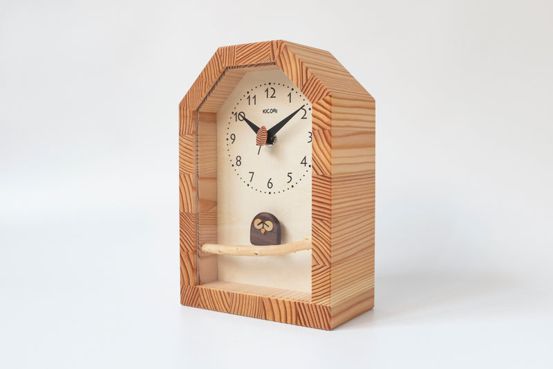 COME IN' 工藝 | Owl Clock – COME IN' LIVING LIMITED
