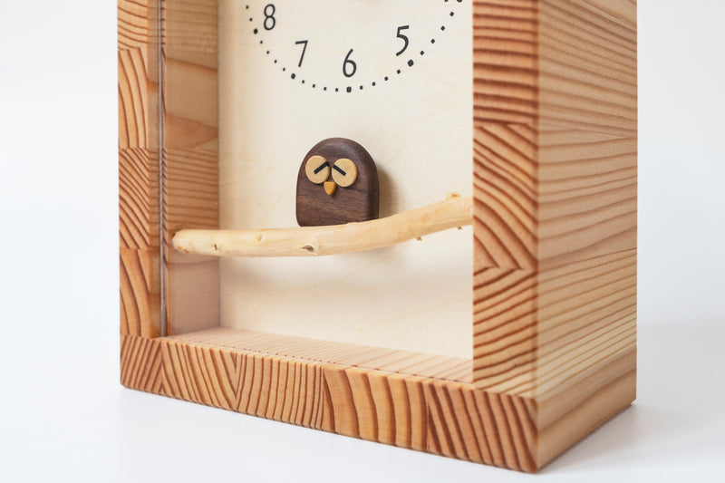 COME IN' 工藝 | Owl Clock – COME IN' LIVING LIMITED