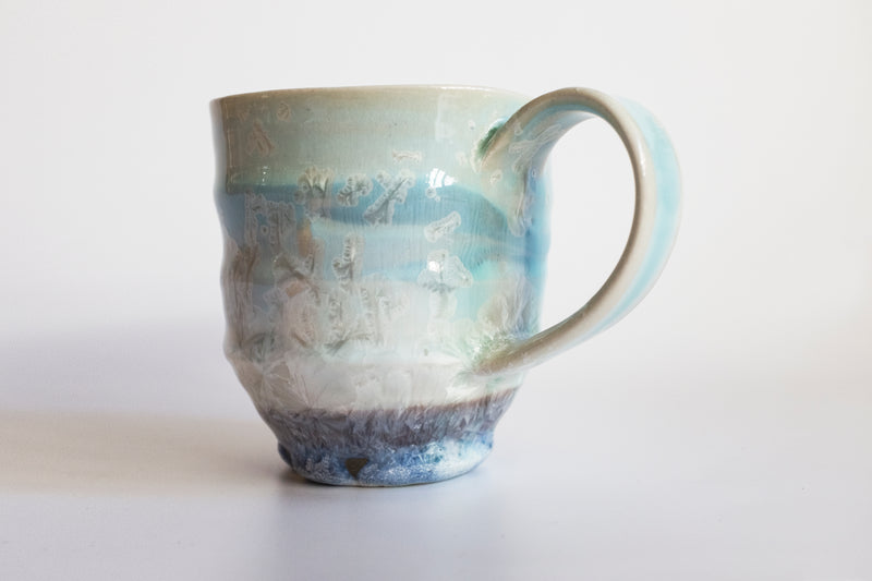 Snowflake Glaze Mug Cup C28