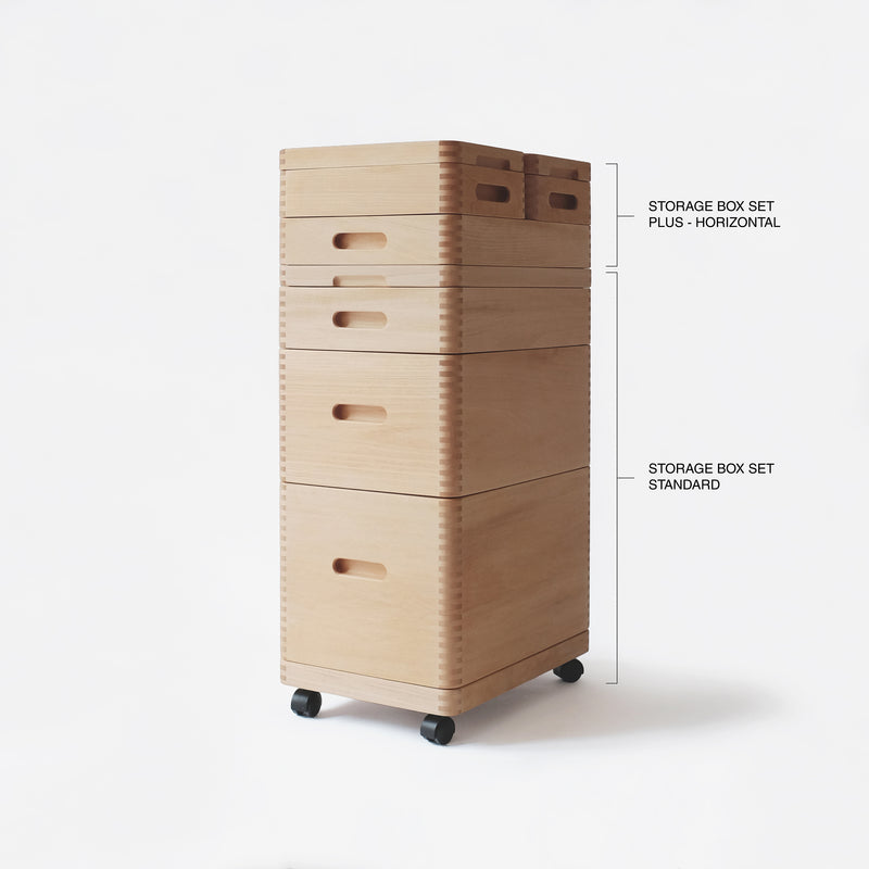 Plus Storage Box COME IN' 家具 | Storage Box Set Plus – COME IN' LIVING LIMITED