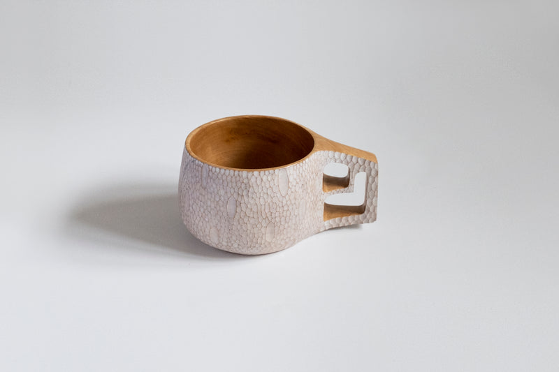 Wooden Cup Tochi Snow 22