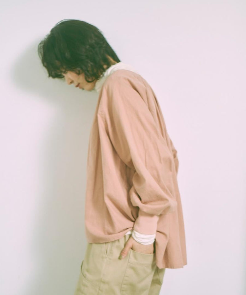 Natural Peach Washer Viera Blouse