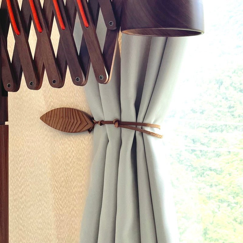Leaf Magnetic Curtain Tieback