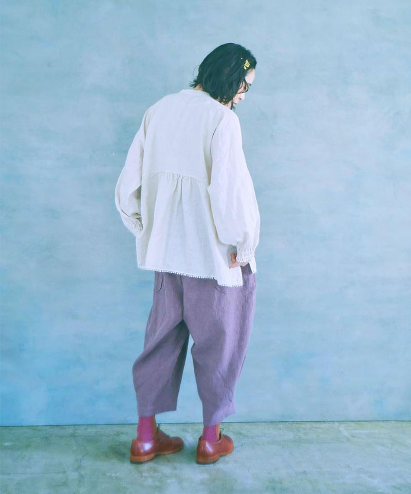 Royal Linen Lace Pullover